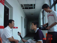 李武平律师接受海南电视台〈直播海南〉记者采访

